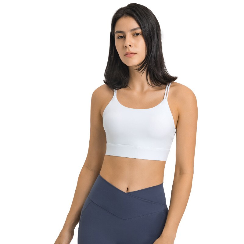 Double Strapped Cross-Back Sports Bra