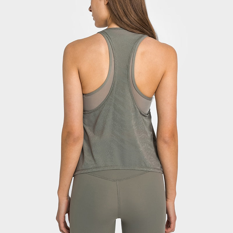 Mesh Yoga Top