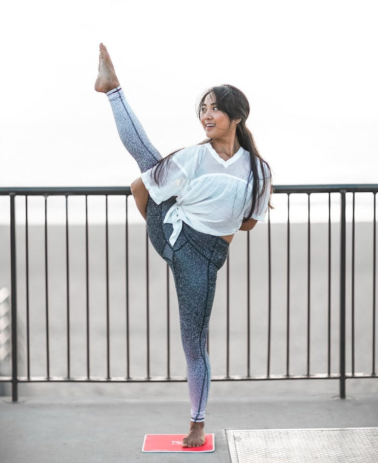 Blue Yoga Squares