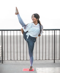 Blue Yoga Squares